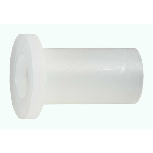 Midwest Fastener #10 x 1/2" x 1/16" Nylon Plastic Flange Bearings 25PK 66431 - main